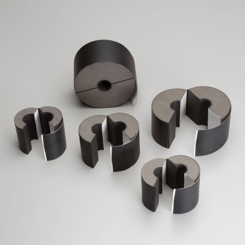 Aerofix Insulated Pipe Supports Various Sizes